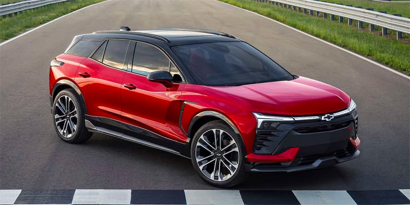 red 2024 Blazer-EV