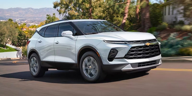 white 2024 Chevrolet Blazer