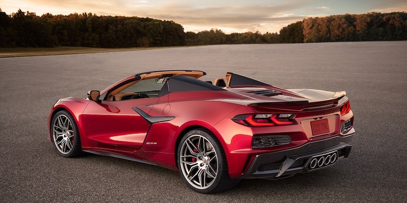 red 2025 Chevrolet Corvette-Z06