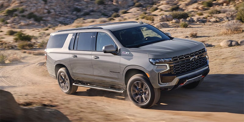 grey 2024 Chevrolet Suburban