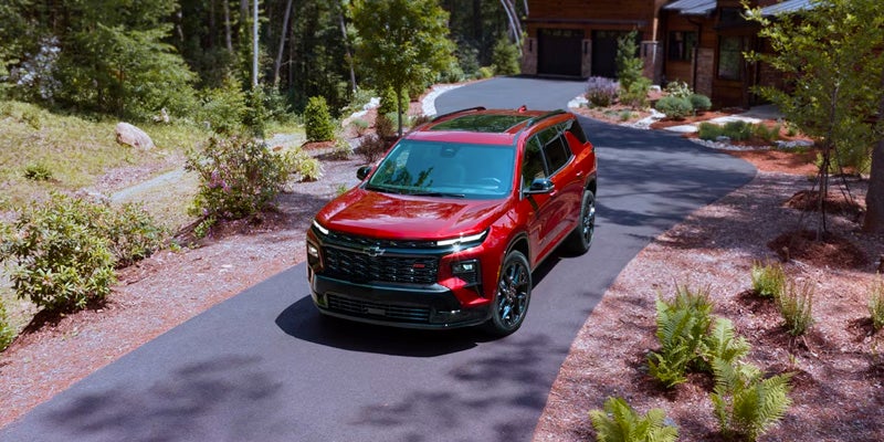 red 2024 Chevrolet Traverse