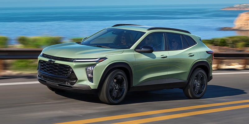 green 2025 Chevrolet Trax