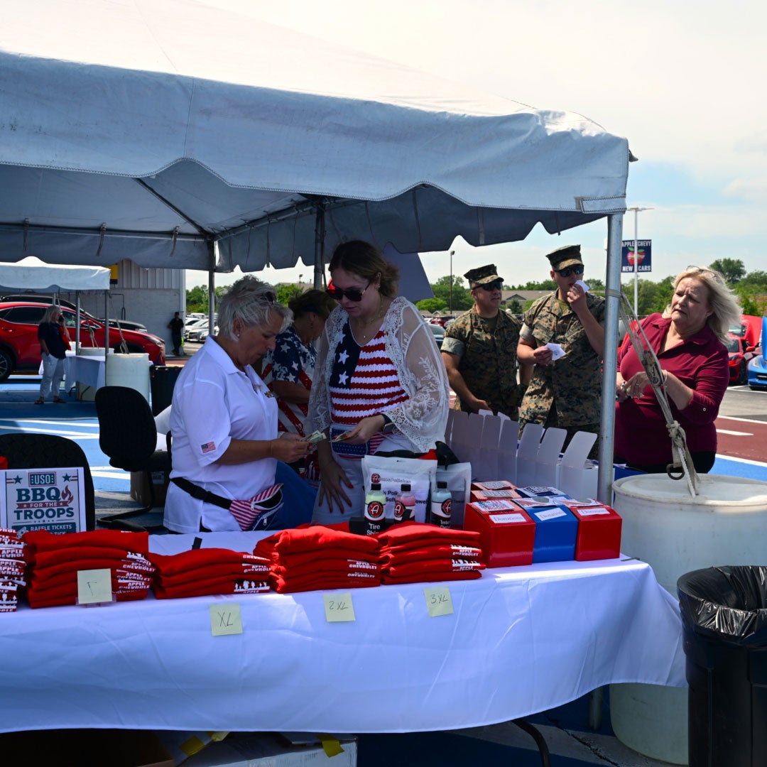 Merchandise tent
