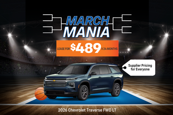 2026 Chevrolet Traverse FWD LT