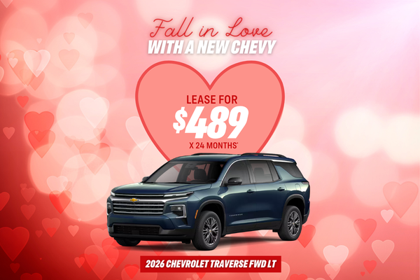 2026 Chevrolet Traverse FWD LT