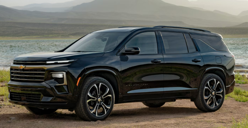 2027 Chevy Traverse exterior