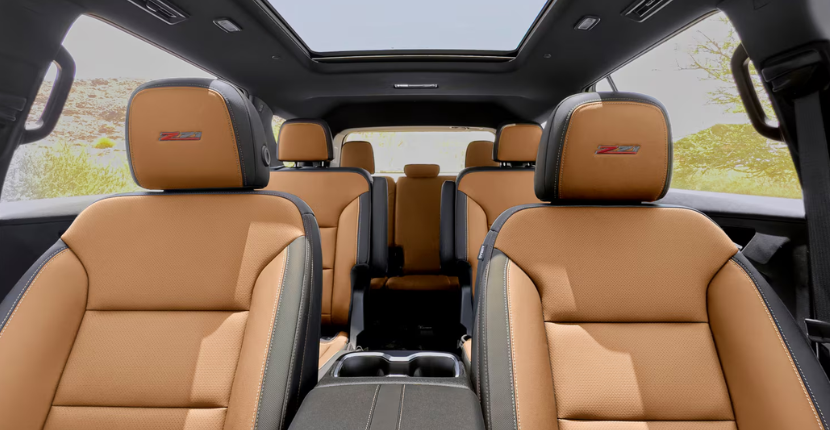 2027 Chevy Traverse interior