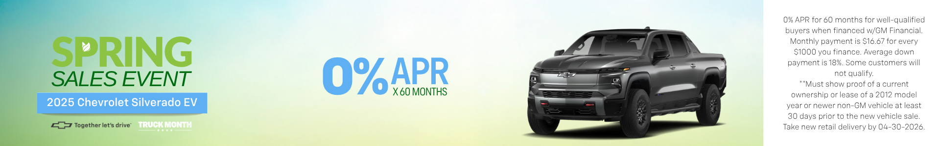 2025 Chevrolet Silverado EV