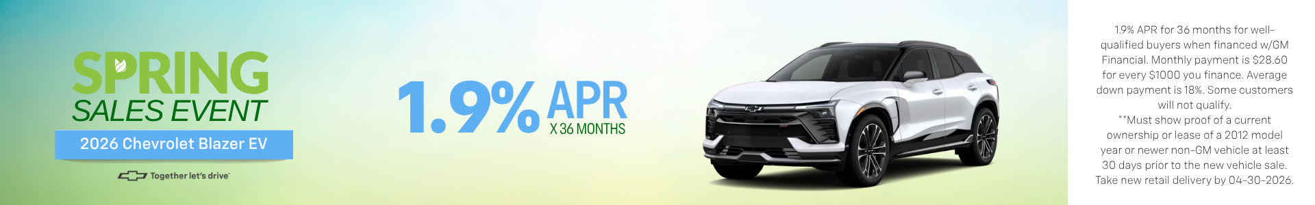 2026 Chevrolet Blazer EV