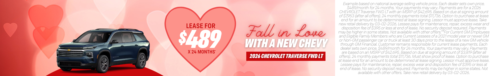 2026 Chevrolet Traverse FWD LT