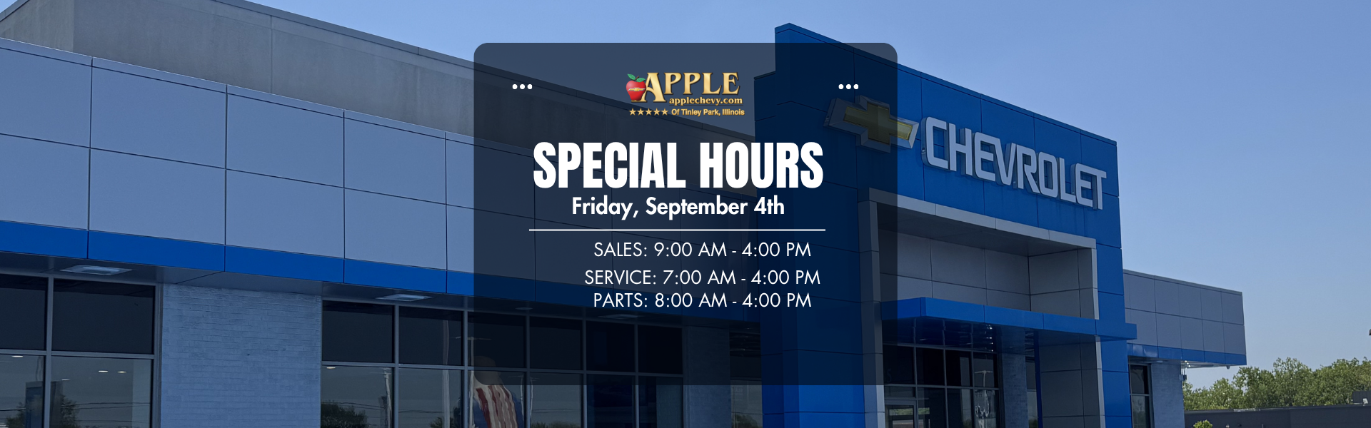 Special Hours
