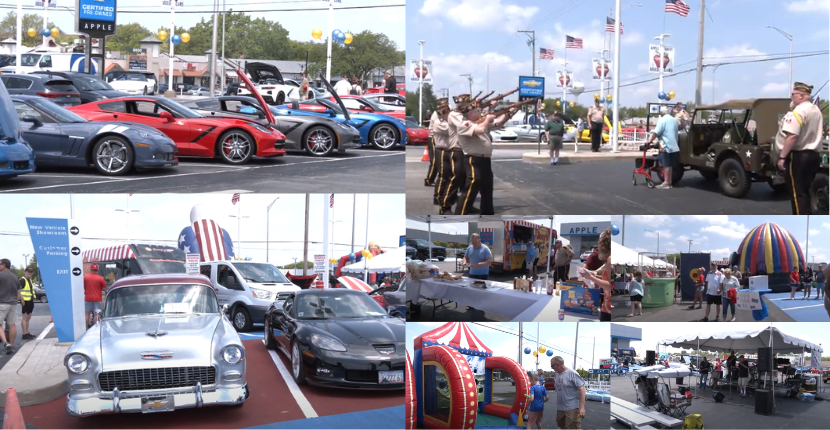 USO Drive for the Troops at Apple Chevy